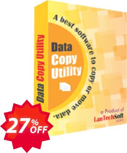 LantechSoft Data Copy Utility Coupon code 27% discount 