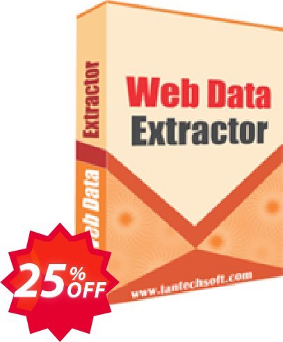 LantechSoft Web Data Extractor Coupon code 25% discount 