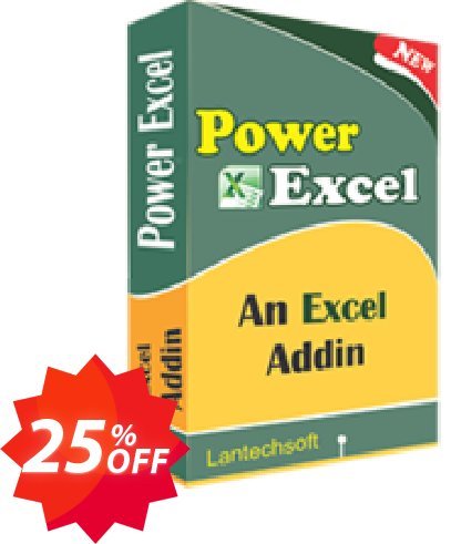 LantechSoft Power Excel Coupon code 25% discount 