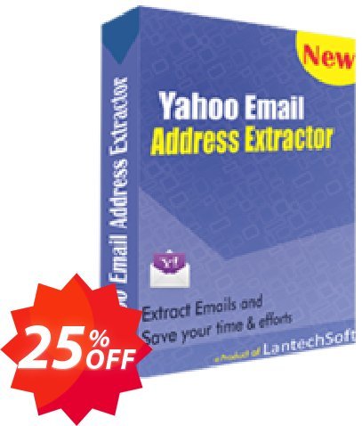 LantechSoft Yahoo Email Address Extractor Coupon code 25% discount 