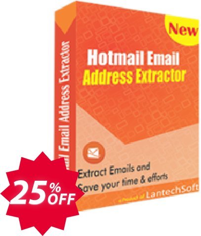 LantechSoft Hotmail Email Address Extractor Coupon code 25% discount 