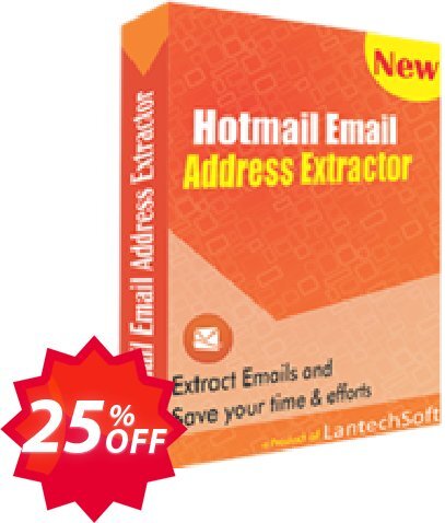 LantechSoft Hotmail Email Address Extractor Coupon code 25% discount 