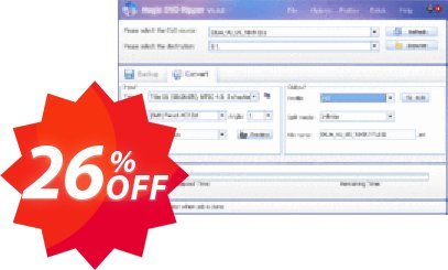 Magic DVD Ripper, Full Plan + Yearly Upgrades  Coupon code 26% discount 