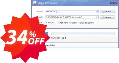 Magic DVD Copier Full Plan + Lifetime Upgrades Coupon code 34% discount 