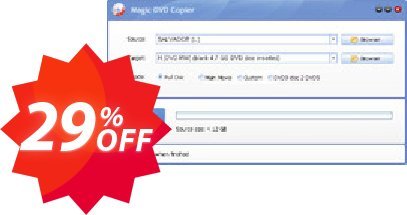 Magic DVD Copier - 2 Years Upgrades Coupon code 29% discount 