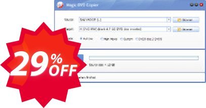 Magic DVD Copier - 2 Years Upgrades Coupon code 29% discount 