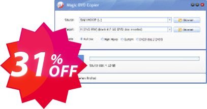 Magic DVD Copier - Lifetime Upgrades Coupon code 31% discount 