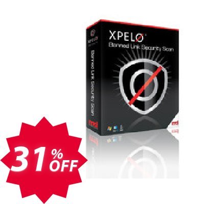 XPELO® Banned Link Security Scan Coupon code 31% discount 