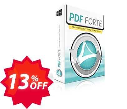 PDF Forte Pro Coupon code 13% discount 