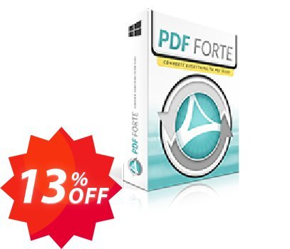 PDF Forte Pro Coupon code 13% discount 