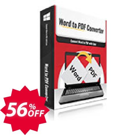 WordtoPDF Converter Coupon code 56% discount 