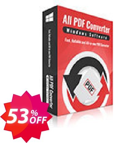 All PDF Converter Pro Coupon code 53% discount 