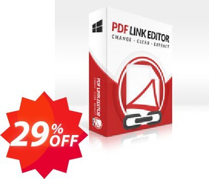 PDF Link Editor Pro Coupon code 29% discount 