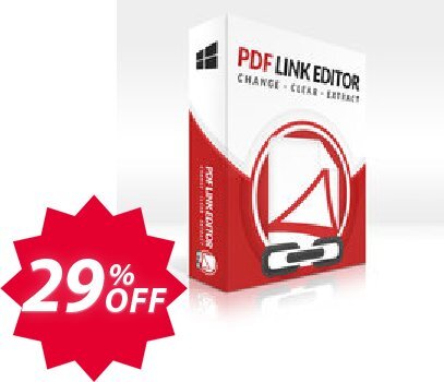 PDF Link Editor Pro Coupon code 29% discount 