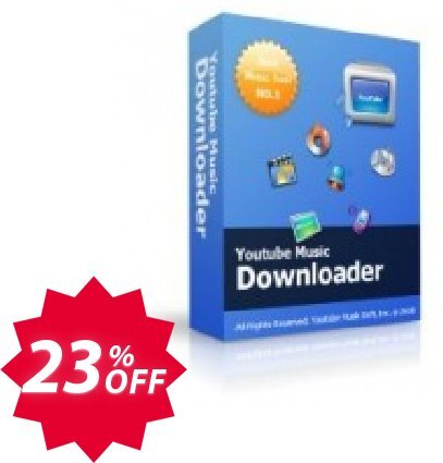 Reezaa YouTube Music Downloader Coupon code 23% discount 