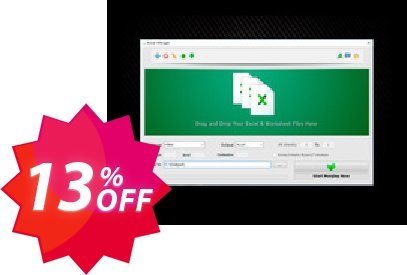 Reezaa Excel Merger Pro Coupon code 13% discount 
