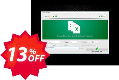 Reezaa Excel Merger Pro Coupon code 13% discount 