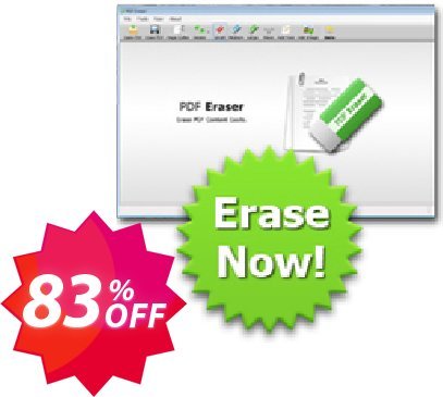 Reezaa PDF Eraser PRO Coupon code 83% discount 