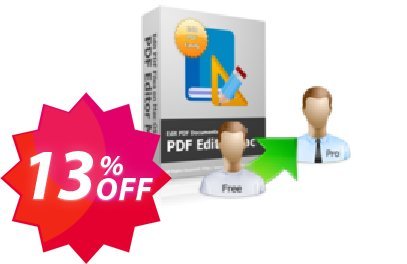 Reezaa PDF Editor MAC PRO Coupon code 13% discount 