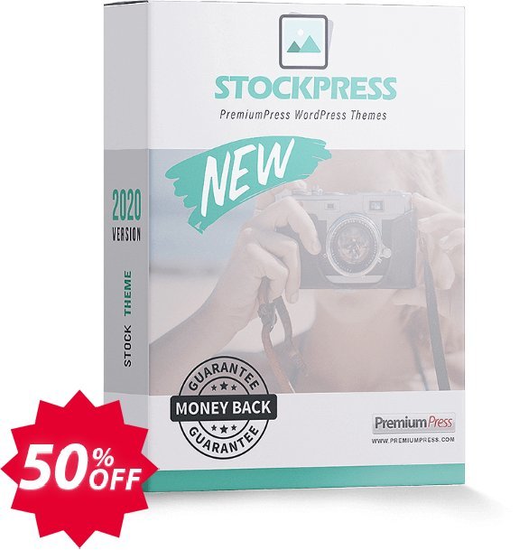 PremiumPress Stock Photography Theme Coupon code 50% discount 