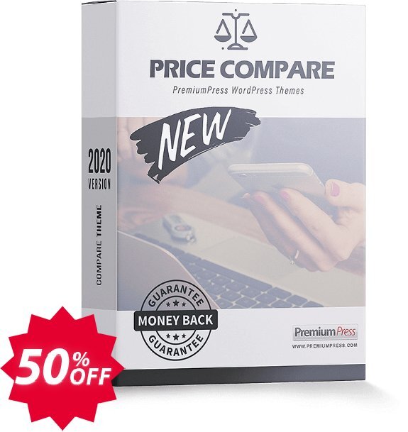 PremiumPress Comparison Theme Coupon code 50% discount 