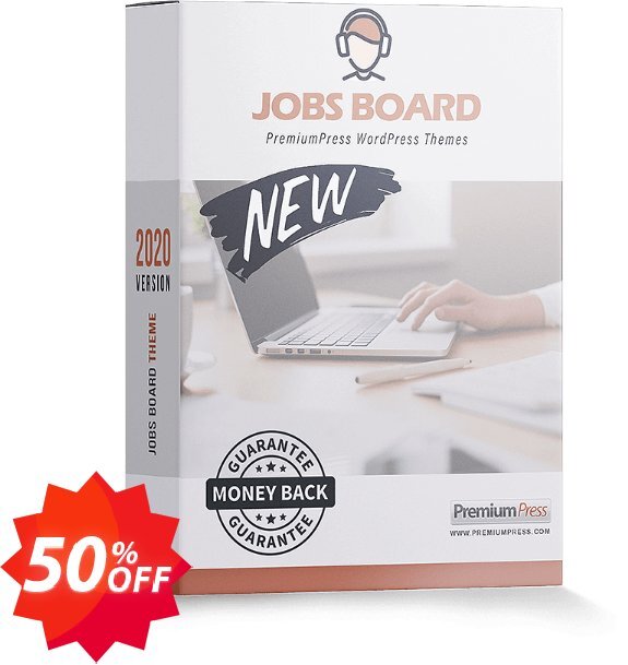 PremiumPress Job Board Theme Coupon code 50% discount 