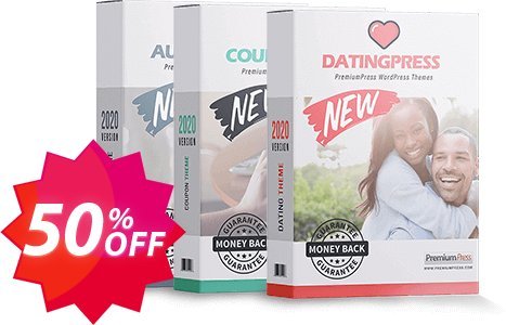 PremiumPress Dating Theme Coupon code 50% discount 