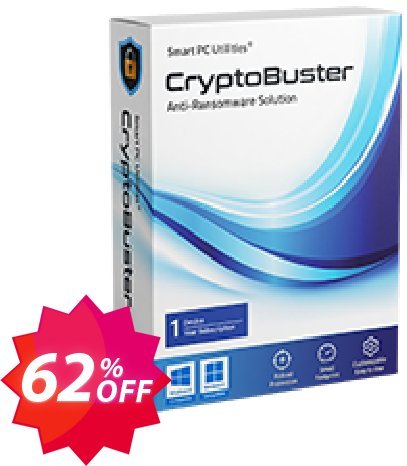 CryptoBuster Coupon code 62% discount 