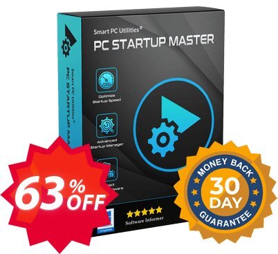 PC Startup Master 3 PRO Coupon code 63% discount 