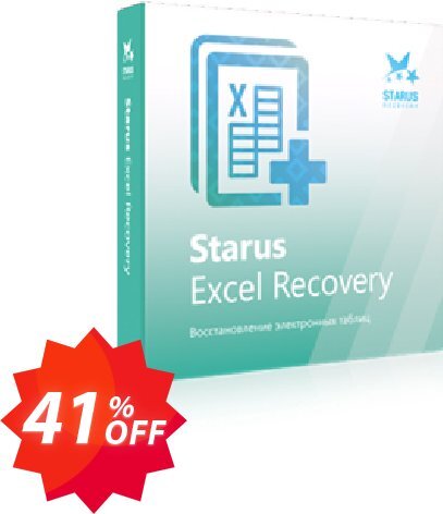 Starus Excel Recovery Coupon code 41% discount 