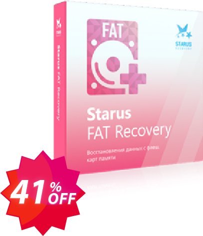 Starus FAT Recovery Coupon code 41% discount 