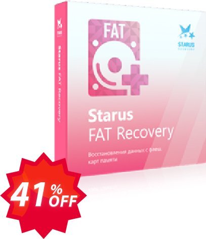 Starus FAT Recovery Coupon code 41% discount 