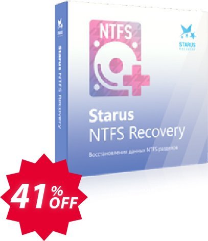 Starus NTFS Recovery Coupon code 41% discount 