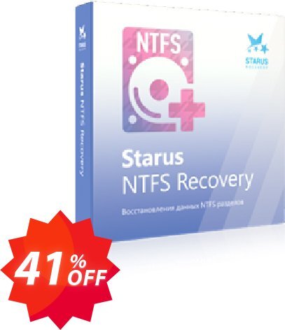 Starus NTFS Recovery Coupon code 41% discount 