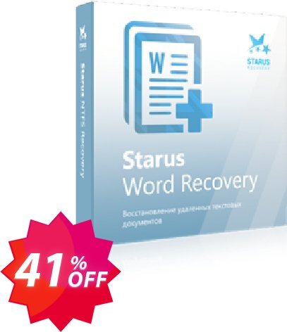 Starus Word Recovery Coupon code 41% discount 