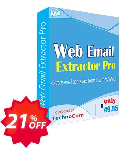 Web Email Extractor Pro Coupon code 21% discount 