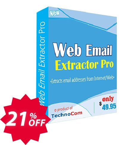 Web Email Extractor Pro Coupon code 21% discount 