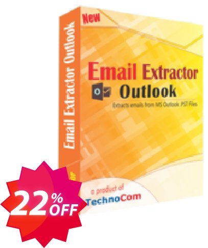 Email Extractor Outlook Coupon code 22% discount 