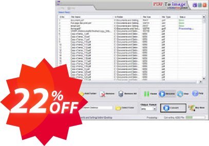 PDF To Image Converter Coupon code 22% discount 