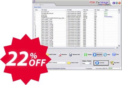 PDF To Image Converter Coupon code 22% discount 