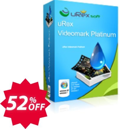 uRex Videomark Platinum Coupon code 52% discount 