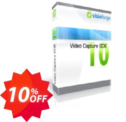 Video Capture SDK Standard - One Developer Coupon code 10% discount 