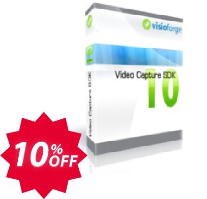 Video Capture SDK Standard - One Developer Coupon code 10% discount 