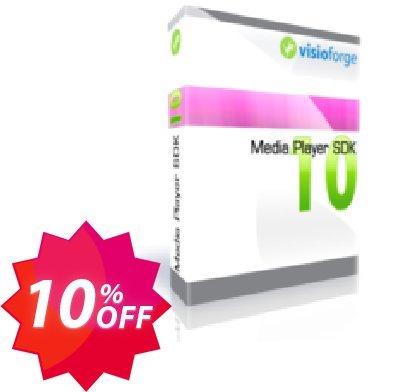 Media Player SDK Standard - One Developer Coupon code 10% discount 