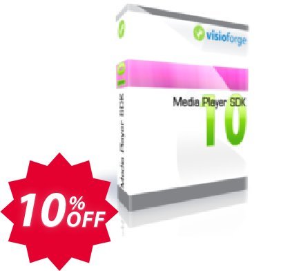 Media Player SDK Professional - One Developer Coupon code 10% discount 