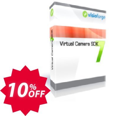 Virtual Camera SDK Standard - One Developer Coupon code 10% discount 