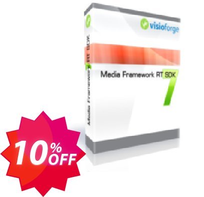 Media Framework RT SDK - One Developer Coupon code 10% discount 