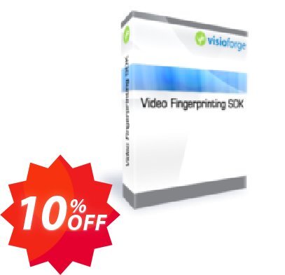 VisioForge Fingerprinting SDK Coupon code 10% discount 