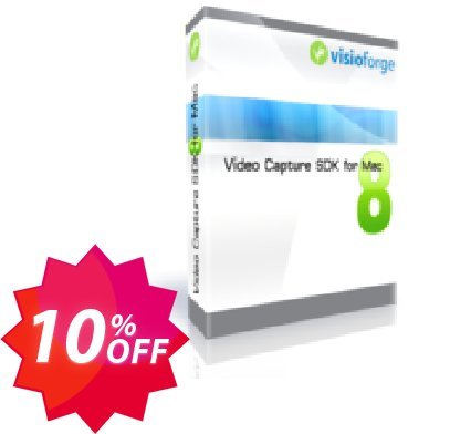 Video Capture SDK for MAC - One Developer Coupon code 10% discount 
