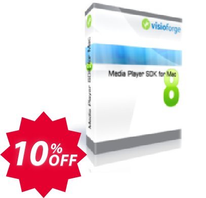Media Player SDK for MAC - One Developer Coupon code 10% discount 